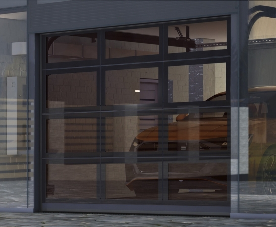 Панорамные ворота Алютех AluPro в Динской