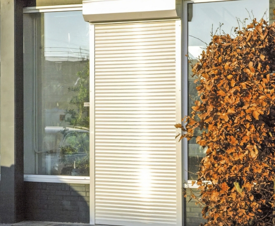 Рольставни на двери в Динской