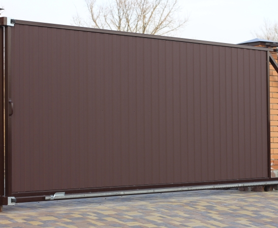 Откатные ворота в Динской