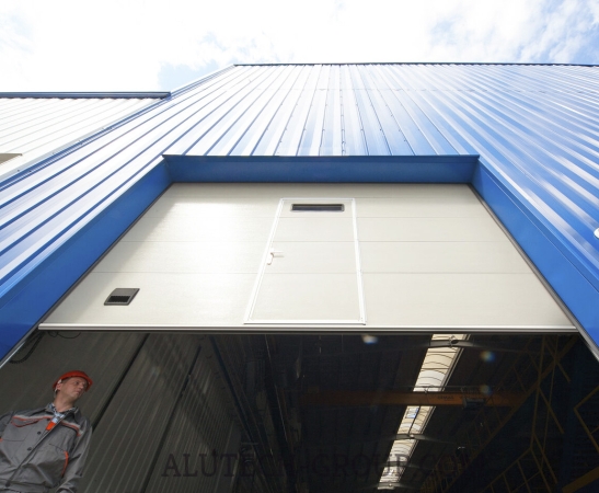 Промышленные ворота Алютех Protrend в Динской