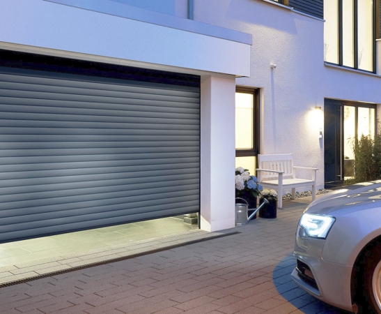 Ворота из роллетного профиля в Динской