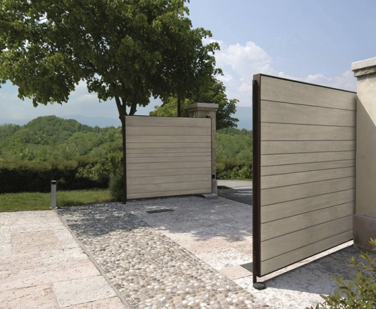 Въездные ворота в Динской